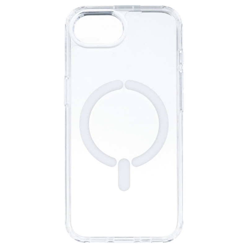 Funda Transparente Resistente Compatible con MagSafe para iPhone SE 4