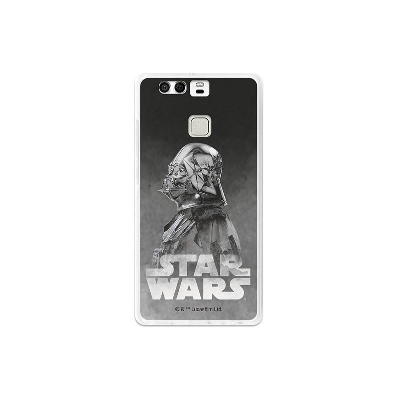 Funda Star Wars Darth Vader negro Huawei P9