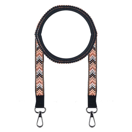 Lanyard Étnico de Cuentas - Colgante para Móvil y Bolso