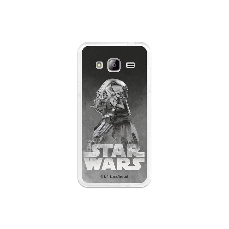 Funda Star Wars Darth Vader negro Samsung Galaxy J3 2016