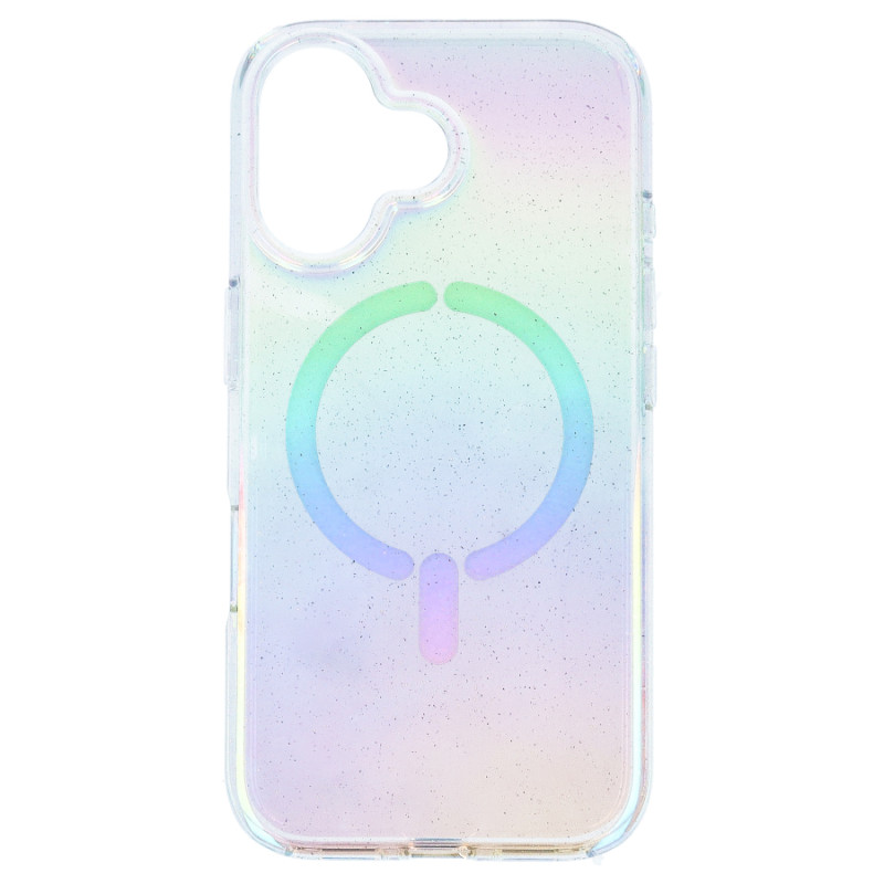 Funda Purpurina Compatible con MagSafe para iPhone 16 Funda Purpurina Compatible con MagSafe para iPhone 16