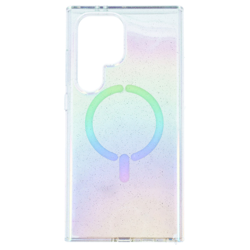 Funda Purpurina Compatible con MagSafe para Samsung Galaxy S24 Ultra Funda Purpurina Compatible con MagSafe para Samsung Galaxy S24 Ultra