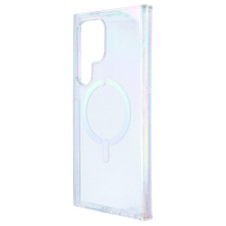 Funda Purpurina Compatible con MagSafe para Samsung Galaxy S24 Ultra