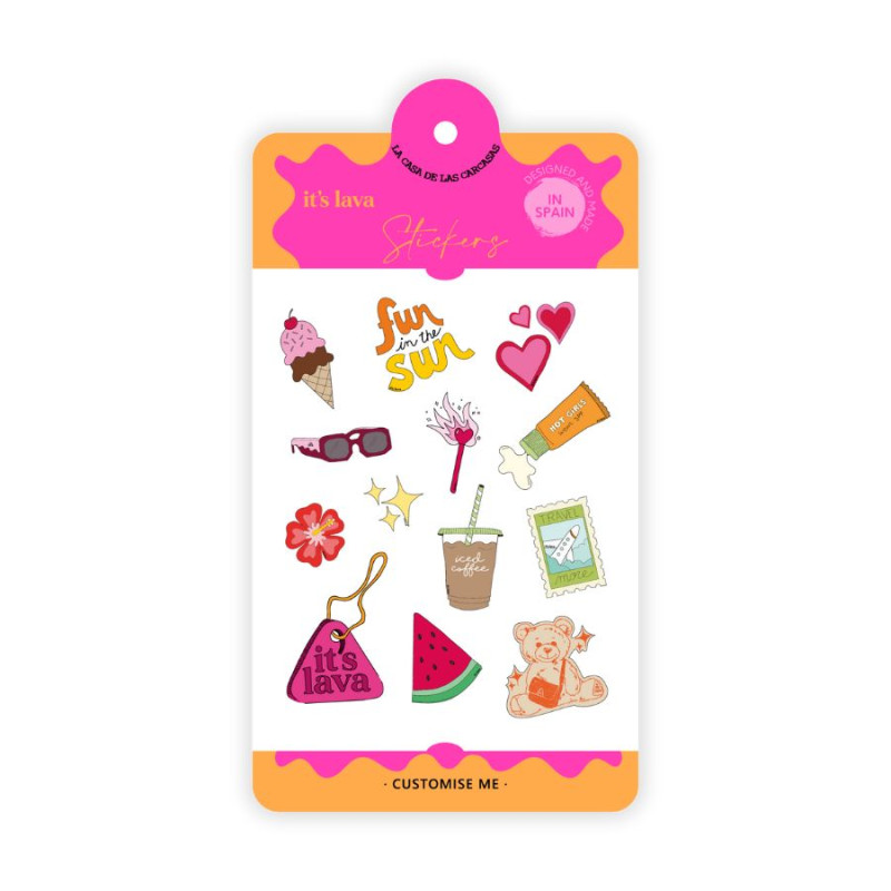 Stickers It´s Lava - Personaliza tus Dispositivos