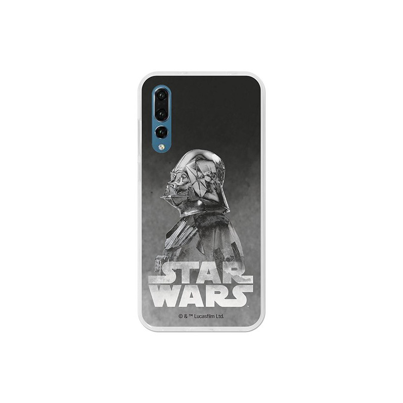 Funda Star Wars Darth Vader negro Huawei P20 Pro
