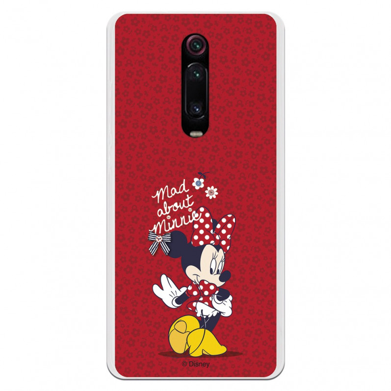 Carcasa Oficial Disney Minnie Mad about Minnie para Xiaomi Redmi K20- La Casa de las Carcasas