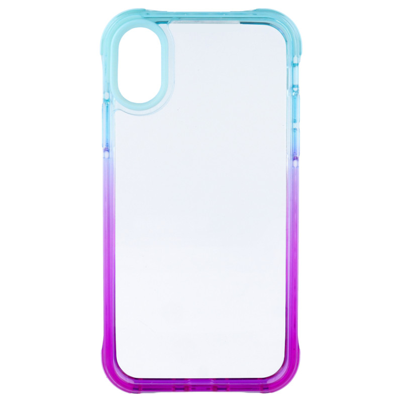 Funda Bumper Reforzada Degradada para iPhone X - La Casa de las Carcasas, Accesorios y Fundas para móviles Funda Bumper Reforzada Degradada para iPhone X - La Casa de las Carcasas, Accesorios y Fundas para móviles