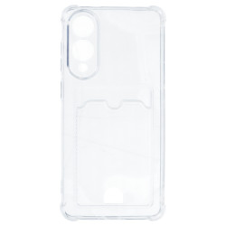 Funda Silicona Cubre con Tarjetero para Samsung Galaxy S25 Edge