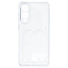 Funda Silicona Cubre con Tarjetero para Samsung Galaxy S25 Edge