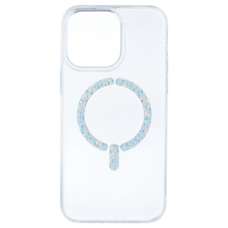 Funda Ring Glitter Compatible con Magsafe para iPhone 13 Pro Max - La Casa de las Carcasas
