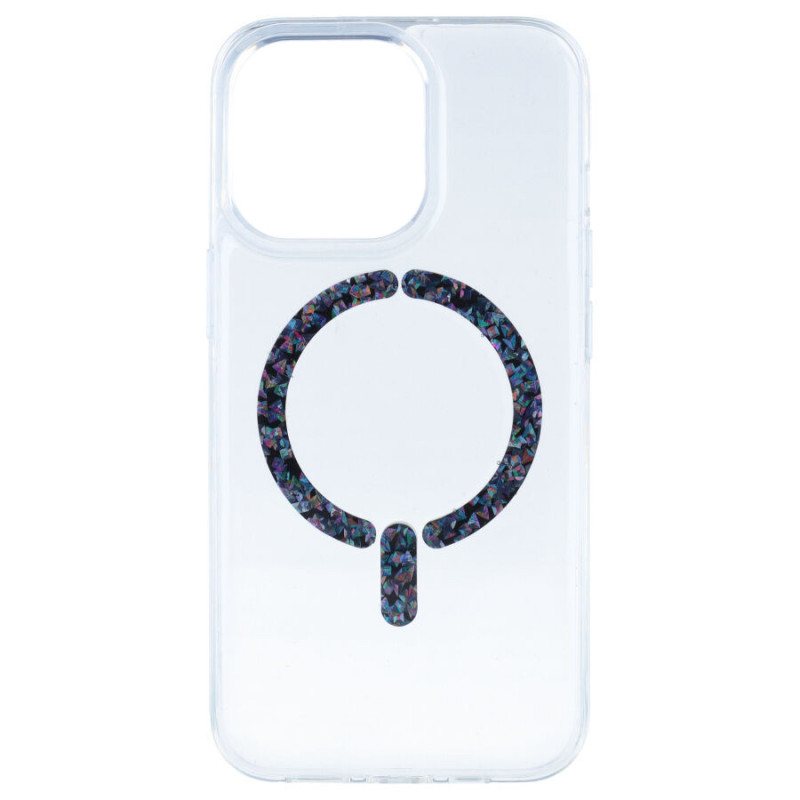 Funda Ring Glitter Compatible con Magsafe para iPhone 14 Pro Max - La Casa de las Carcasas