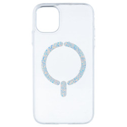 Funda Ring Glitter Compatible con Magsafe para iPhone 11 - La Casa de las Carcasas