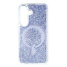 Funda Ring Glitter Compatible con Magsafe para Samsung Galaxy S25 - La Casa de las Carcasas, Accesorios y Fundas para móviles