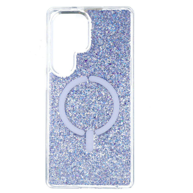 Funda Ring Glitter Compatible con Magsafe para Samsung Galaxy S25 Ultra - La Casa de las Carcasas, Accesorios y Fundas para móvi