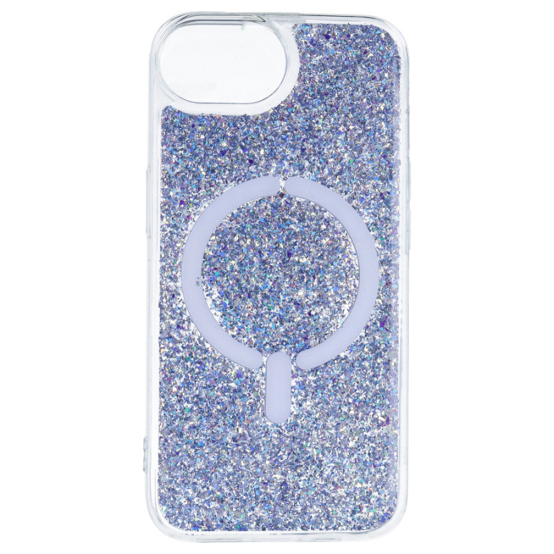 Funda Ring Glitter Compatible con Magsafe para iPhone 16e - La Casa de las Carcasas, Accesorios y Fundas para móviles