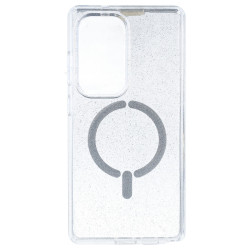 Funda Purpurina Compatible con MagSafe para Samsung Galaxy S25 Ultra - La Casa de las Carcasas, Accesorios y Fundas para móviles