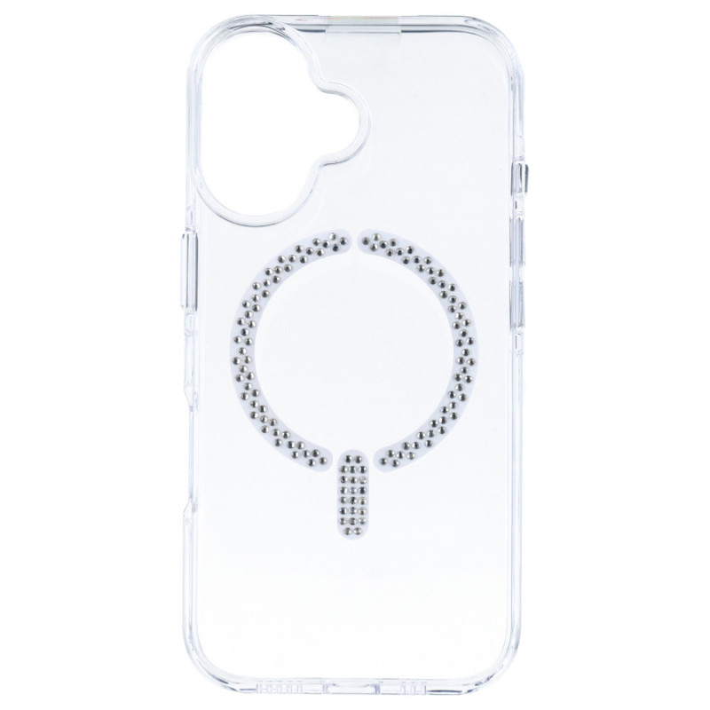 Funda Antiyellow Compatible con MagSafe con Brillantes para iPhone 16 - La Casa de las Carcasas, Accesorios y Fundas para móvile Funda Antiyellow Compatible con MagSafe con Brillantes para iPhone 16 - La Casa de las Carcasas, Accesorios y Fundas para móvile
