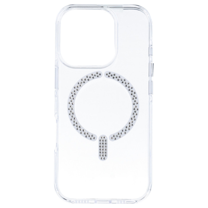 Funda Antiyellow Compatible con MagSafe con Brillantes para iPhone 16 Pro Max - La Casa de las Carcasas, Accesorios y Fundas par