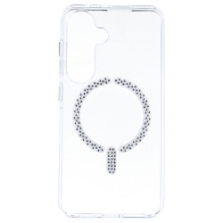 Funda Antiyellow Compatible con MagSafe con Brillantes para Samsung Galaxy S24 - La Casa de las Carcasas, Accesorios y Fundas pa