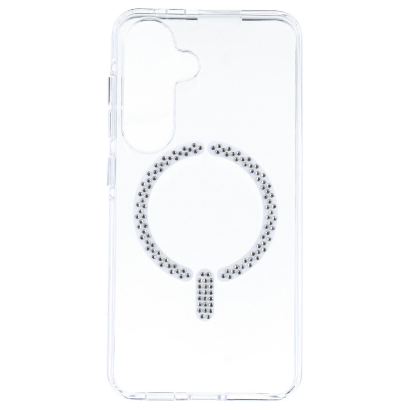 Funda Antiyellow Compatible con MagSafe con Brillantes para Samsung Galaxy S24 - La Casa de las Carcasas, Accesorios y Fundas pa Funda Antiyellow Compatible con MagSafe con Brillantes para Samsung Galaxy S24 - La Casa de las Carcasas, Accesorios y Fundas pa