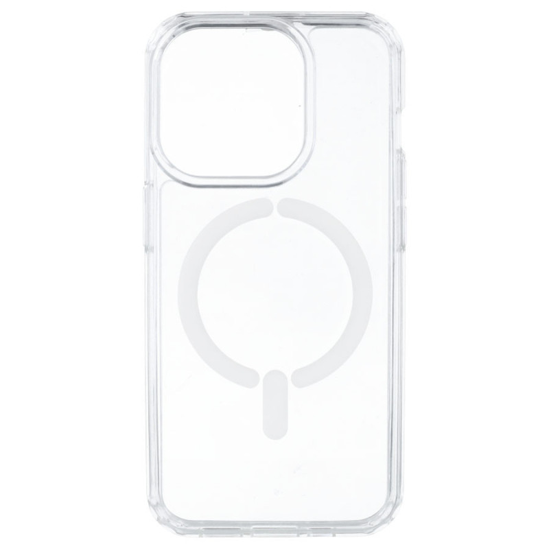 Funda Transparente Logo Compatible con Magsafe para iPhone 15 Pro - La Casa de las Carcasas