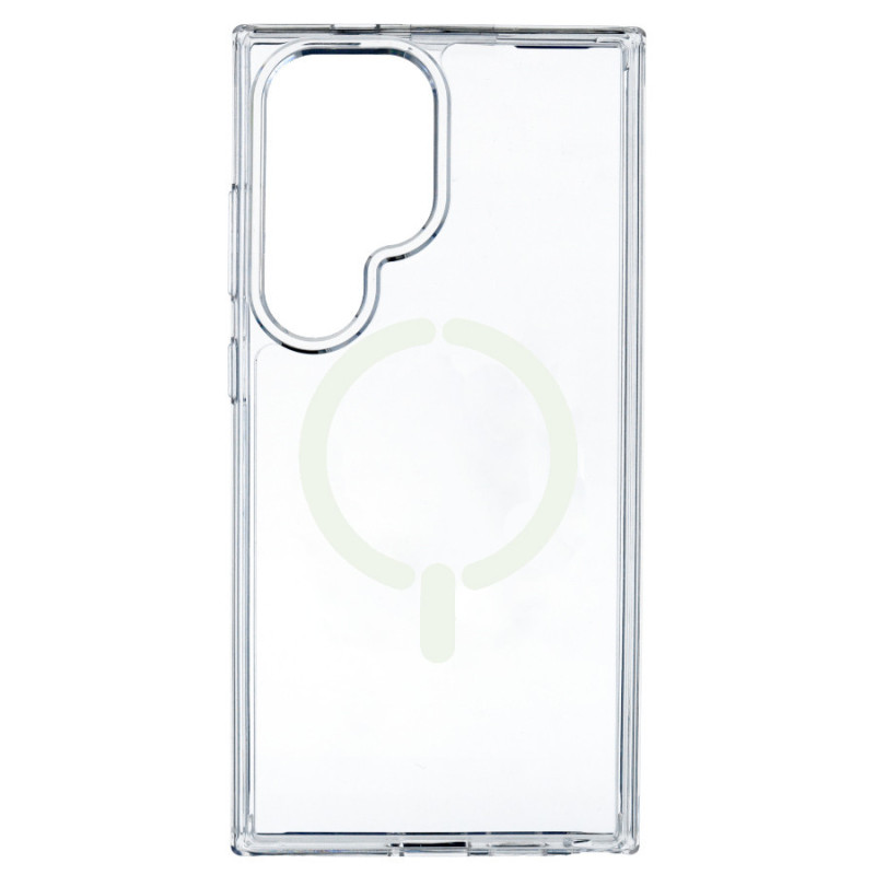 Funda Transparente Logo Compatible con Magsafe para Samsung Galaxy S24 Ultra - La Casa de las Carcasas, Accesorios y Fundas para