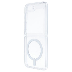 Funda Transparente Logo Compatible con Magsafe para Samsung Galaxy Z Flip 5 - La Casa de las Carcasas, Accesorios y Fundas para