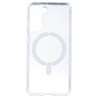 Funda Transparente Logo Compatible con Magsafe para Samsung Galaxy S21 FE