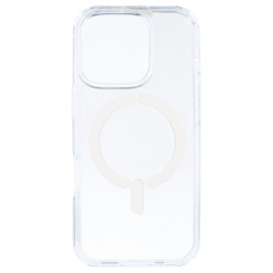 Funda Transparente Logo Compatible con Magsafe para iPhone 16 Pro Max - La Casa de las Carcasas, Accesorios y Fundas para móvile