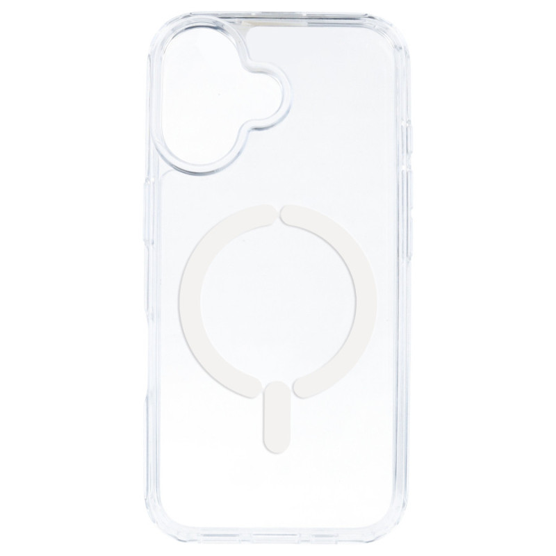 Funda Transparente Logo Compatible con Magsafe para iPhone 16 Plus - La Casa de las Carcasas, Accesorios y Fundas para móviles