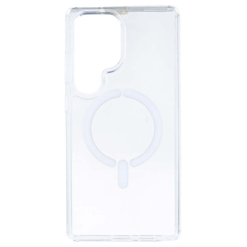 Funda Transparente Logo Compatible con Magsafe para Samsung Galaxy S25 Ultra - La Casa de las Carcasas, Accesorios y Fundas para