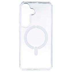 Funda Transparente Logo Compatible con Magsafe para Samsung Galaxy S25 Plus - La Casa de las Carcasas, Accesorios y Fundas para 