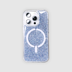 Funda Ring Glitter Compatible con Magsafe para iPhone 14 Plus - La Casa de las Carcasas