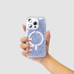 Funda Ring Glitter Compatible con Magsafe para iPhone 14 Plus - La Casa de las Carcasas