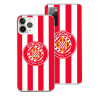 Funda Oficial Girona FC - Rayas Rojiblancas