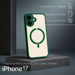 Funda Bumper Compatible con Magsafe con Cubre cámara para iPhone 17 - La Casa de las Carcasas, Accesorios y Fundas para móviles