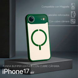 Funda Bumper Compatible con Magsafe con Cubre cámara para iPhone 17 Air - La Casa de las Carcasas, Accesorios y Fundas para móvi