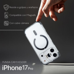 Funda Cam Holder Antiyellow Compatible con MagSafe para iPhone 17 Pro - La Casa de las Carcasas, Accesorios y Fundas para móvile