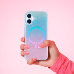 Funda Ring Glitter Compatible con Magsafe para iPhone 17 - La Casa de las Carcasas, Accesorios y Fundas para móviles