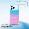 Funda Ring Glitter Compatible con Magsafe para iPhone 17 Pro Max - La Casa de las Carcasas, Accesorios y Fundas para móviles