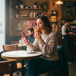 Funda Tough - Croissant & Chill