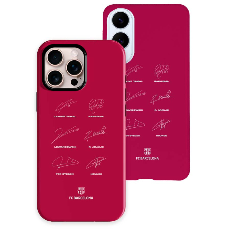 Funda Tough Oficial Barcelona - Firmas