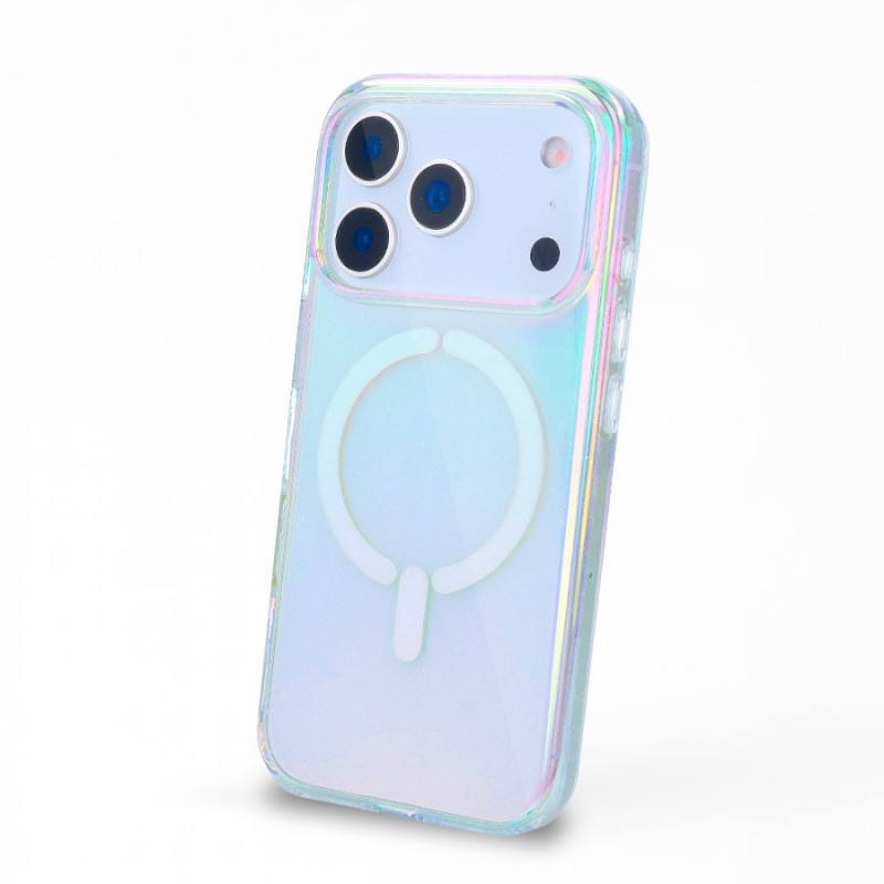 Funda Purpurina Compatible con MagSafe para iPhone 17 Pro Max