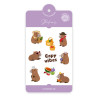 Stickers Oficial Capibara - Personaliza tus Dispositivos