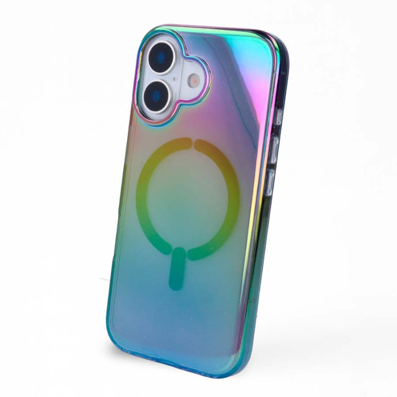 Funda Purpurina Compatible con MagSafe para iPhone 16