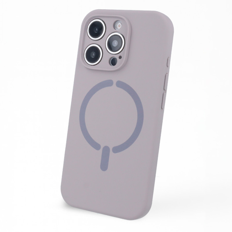 Funda Compatible con MagSafe con Cubre Cámara para iPhone 15 Pro Max