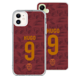 Funda Oficial del Valencia C.F. - Personaliza Tu Funda Diseño Retro VCF
