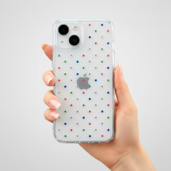 Funda Perlitas Multicolor para iPhone 15 Plus