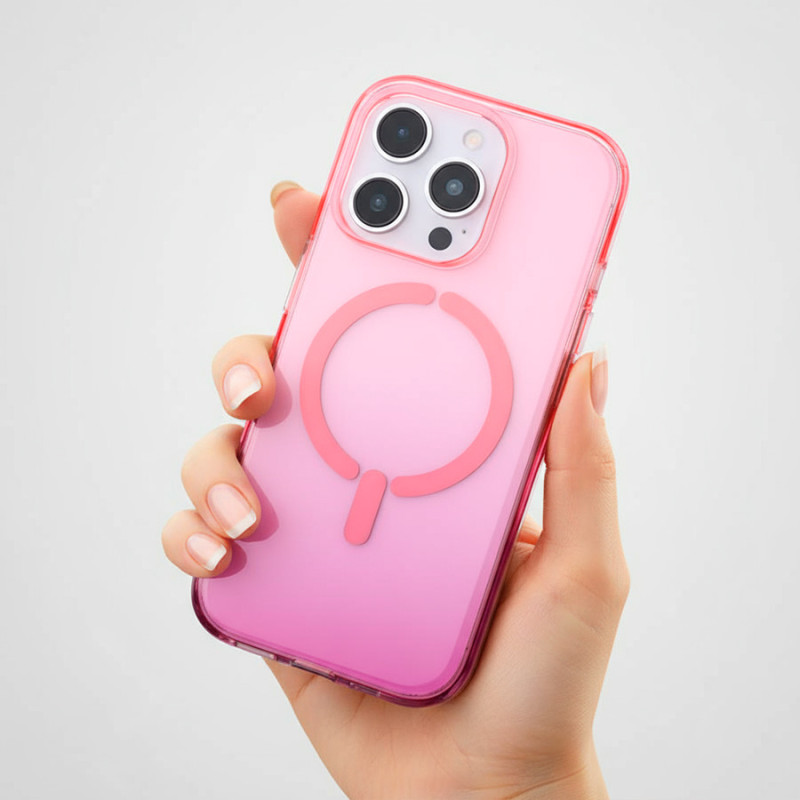 Funda Antiyellow Degradada Compatible con Magsafe para iPhone 13 Pro Max thumbnail