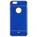 Funda Metalizada Doble Azul iPhone 6